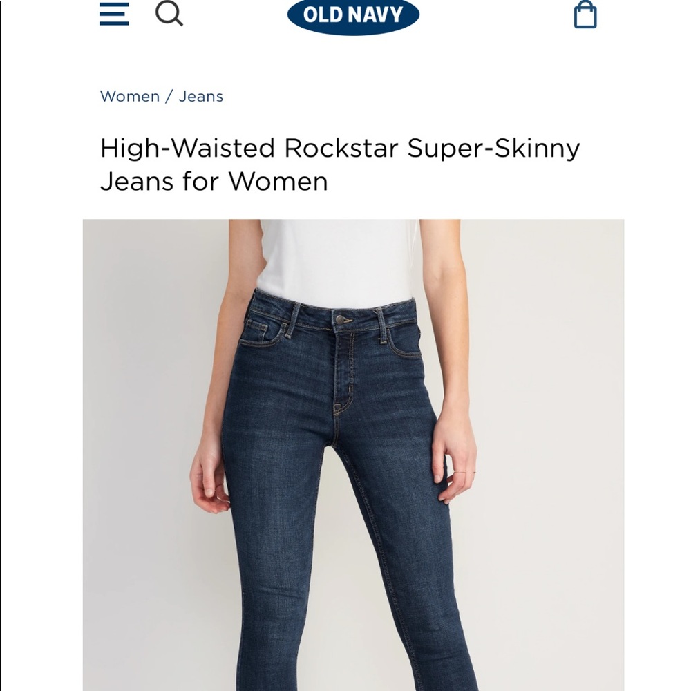 Old Navy Rockstar Super Skinny Jean